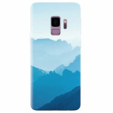 Husa silicon pentru Samsung S9, Blue Mountain Crests