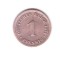 Moneda Germania 1 pfennig 1874 B, stare buna, curata