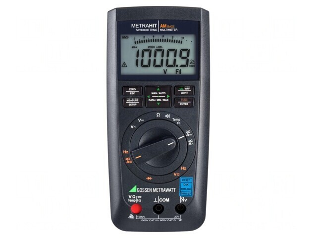 Multimetru Digital True RMS METRAHIT AM BASE LCD 4,5 Cifre IP52