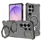 Husa pentru Samsung Galaxy S26 Ultra S948, Techsuit, Carbon Shield Pro, Fumurie