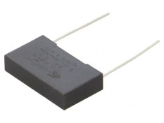 Condensator polipropilena 0,22uF 6x15x26,5mm THT ?10% foto