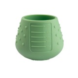 Canita din silicon pentru bebelusi, verde, antiderapanta, 6-18 luni