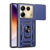 Husa pentru infinix note 40, slide si snap, camshield, blue