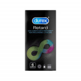 Prezervative - Durex Intarziere Placere Prelungita Prezervative cu Lubrifiant Performa pentru Mai Mult Timp de Placere 6 bucati