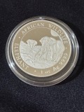 Somalia 2026 - 100 Șilingi - Elefant 1 OZ - Monedă de argint