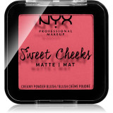 NYX Professional Makeup Sweet Cheeks Blush Matte blush culoare DAY DREAM 5 g