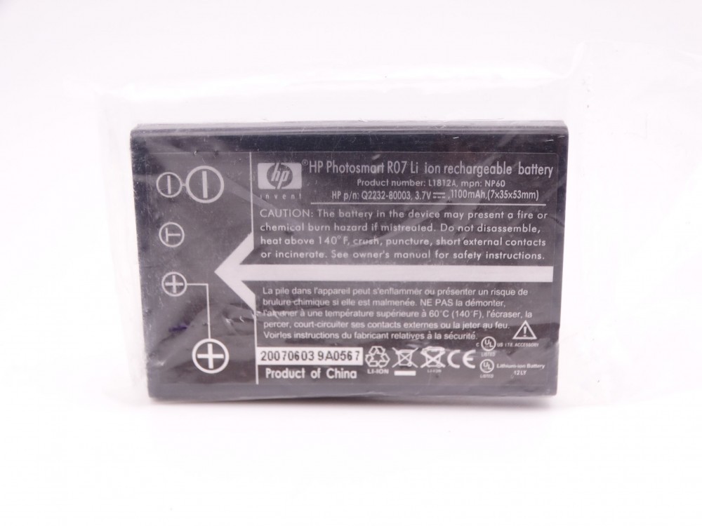 Chargeur Compatible HP Photosmart R07 - Marque Otech, Recharge Rapide Et Sécurisée