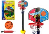 Set Joaca Baschet Copii Leantoys, Minge Inclusa, Inaltime 115cm, Interior/Exterior, 3+ ani