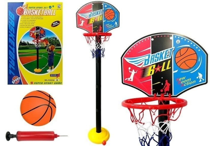 Set de joaca copii, cos de baschet si minge inclusa , 6032