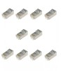 Set 10 mufe CAT6 RJ45 8p8c ecranate FTP SOLID