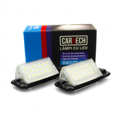 Lampi numar dedicate cu LED BMW E36 (92-98) foto