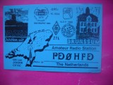 HOPCT 15354 ARNHEM -OLANDA --CARTE POSTALA RADIO AMATOR / RADIOAMATORI CARICATURA -CIRCULATA