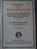 GESPRACH UBER DIE ATOMTHEORIE-DR. HANS SCHIMANK-234385