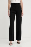 Morgan pantaloni POYA.F lat, high waist, POYA.F