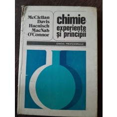 CHIMIE : EXPERIENTE SI PRINCIPII . GHIDUL PROFESORULUI de A.L. MCCLELLAN ... PAUL R. O&#039;CONNOR , 1983