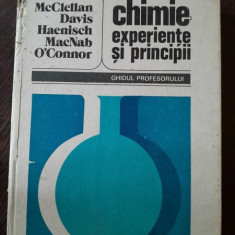 CHIMIE : EXPERIENTE SI PRINCIPII . GHIDUL PROFESORULUI de A.L. MCCLELLAN ... PAUL R. O'CONNOR , 1983
