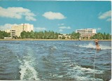carte postala-Skii nautic pe lacul Sutghiol