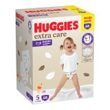 Scutece chilotel Extra Care Pants Nr.5, 12-17 kg, 68 bucati, Huggies