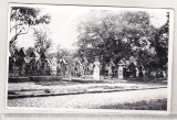 Bnk foto Sapanta - Cimitirul vesel - 1978 - ruptura in partea de jos, Alb-Negru, Romania de la 1950, Cladiri