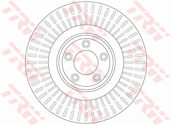 TRW DF6146S Disc frana