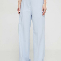 HUGO pantaloni femei, lat, high waist 50513960