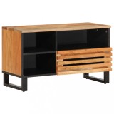 VidaXL Dulap TV, 80x34x46 cm, lemn masiv de acacia