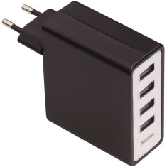Incarcator retea Hama, 4 porturi USB, Auto-Detect, 5V/5.1A
