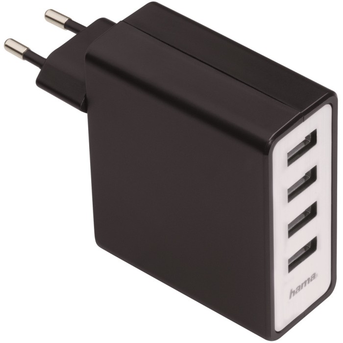Incarcator retea Hama, 4 porturi USB, Auto-Detect, 5V/5.1A