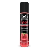 Lubrifianti cu arome - Luxuria Feel Lubrifiant cu Aroma Ultra Rezistent 60 ml Capsuni Confort Maxim Testat Dermatologic