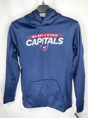 Washington Capitals hanorac cu glugă pentru copii Authentic Pro Hood Po Hoodie - Dětsk&amp;eacute; M (10 - 12 let) foto