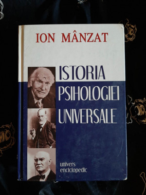 Ion Manzat - Istoria psihologiei universale foto