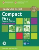 Compact First Workbook without answers with audio - Paperback brosat - Peter May - Cambridge