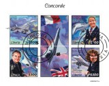 AFRICA CENTRALA 2020 - Avioane Concorde / bloc