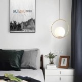 Lustra LOFT Terrace, 1x E27, Alb Auriu, Metal, Inaltime Reglabila