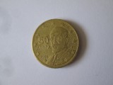 Grecia 50 Euro Cent 2002, Europa, Cupru-Nichel