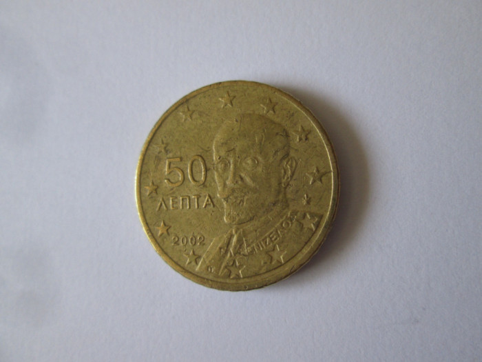 Grecia 50 Euro Cent 2002