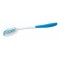 Perie cu maner lung pentru par Vitility, 39.5 cm, plastic, alb, albastru