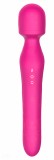 Vibrator Masaj Claire, 2 Motoare, 10 Moduri Vibratii, Heating, Silicon, USB, Roz, 23.7 cm, Mokko Toys, Velvet Obsession