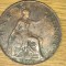 R10 Marea Britanie -moneda fals de epoca / jeton- 1 penny 1899 / 1901 fals mule - ultra rar!