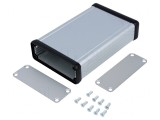 Carcasă din aluminiu gri 78x120x27mm