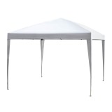 Gazebo Pliabil pentru Grădină Outsunny - Alb, 2.95x2.95m, cu Accesorii Includ | Aosom Romania
