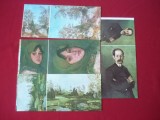 CARTE POSTALA CU MATCA I. ANDEESCU LOT 4 BUC, Necirculata, Printata