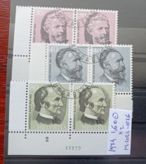 TS21 - Timbre serie Elvetia 1974 Mi1024- 1026