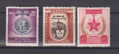 ROMANIA 1952 LP.296 MNH foto