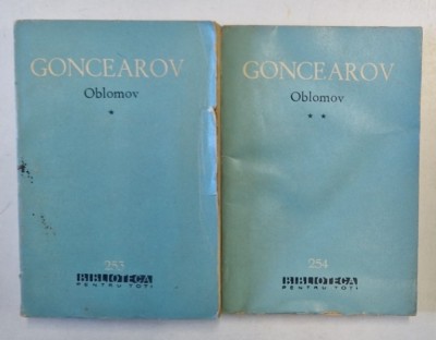 OBLOMOV VOL I , II de I. A. GONCEAROV , 1964 foto