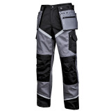 PANTALON LUCRU GROS PREMIUM NEGRU-GRI - 3XL/H-194