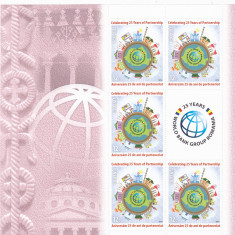 ROMANIA 2016 - 25 DE ANI BANCA MONDIALA, MNH - LP 2168b, Nestampilat