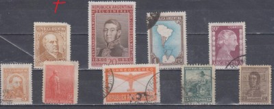 M2 - R1 7 - TIMBRE FOARTE VECHI - ARGENTINA foto