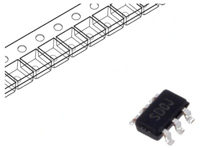 Amplificator operațional 10MHz SOT23-6 2,5-5,5VDC foto