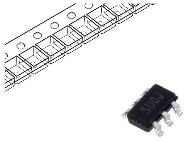 Amplificator operațional 10MHz SOT23-6 2,5-5,5VDC